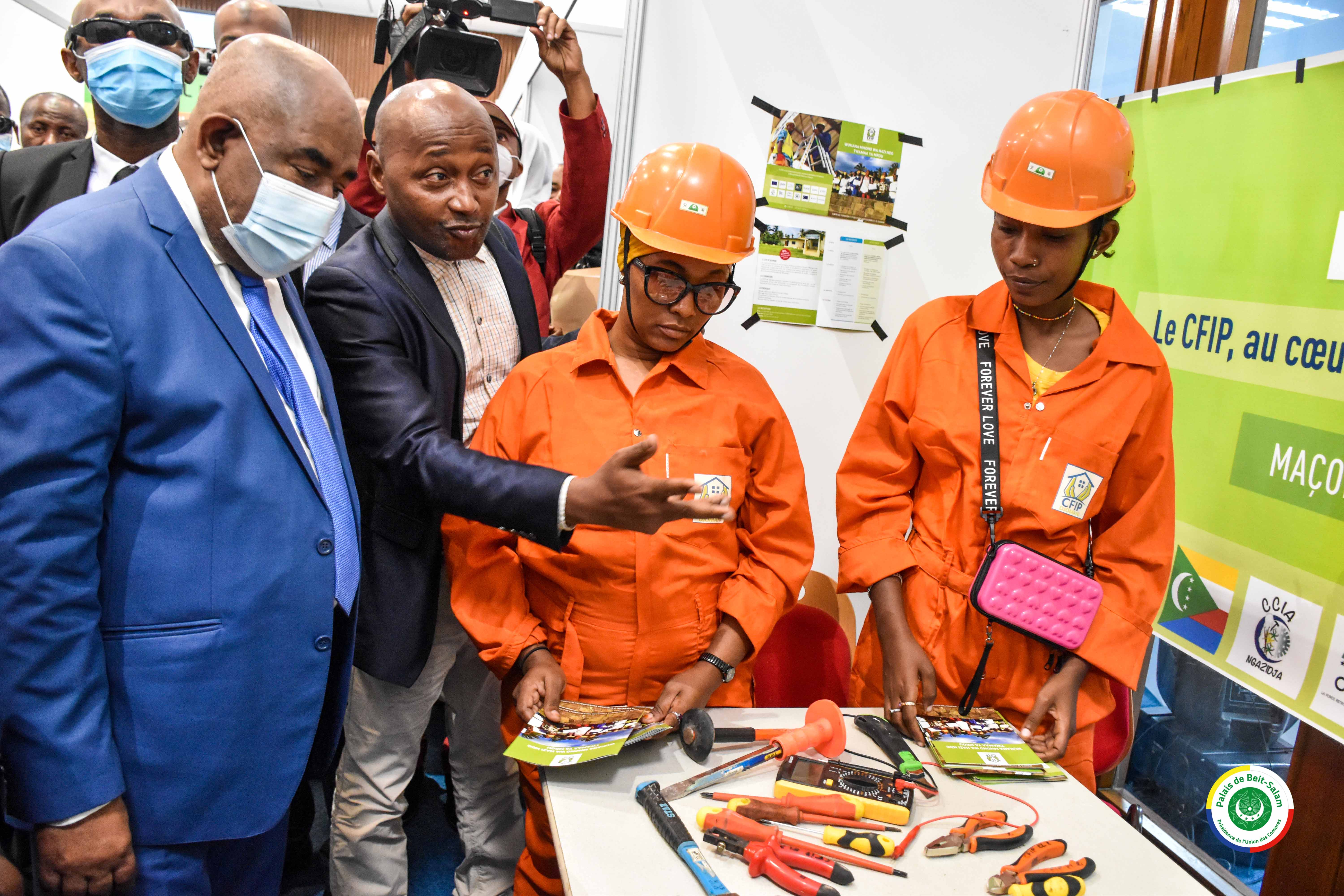 Discours de S.E.M AZALI Assoumani, Président de l’Union des Comores, lors de l’ouverture de la Première Edition du Salon Edition des Entreprises.